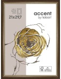 Ascott 21x29,7 brun foncé/or