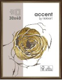 Ascott 30x40 brun foncé/or