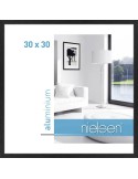 C2 30x30 noir mat brossé
