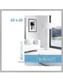 C2 40x40 argent mat brossé