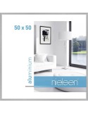C2 50x50 argent mat brossé