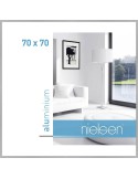 C2 70x70 argent mat brossé