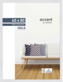 Oslo 60x80 blanc