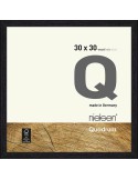 Quadrum 30x30 noir jais