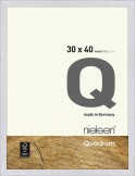 Quadrum 30x40 blanc neige
