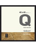 Quadrum 40x40 noir jais