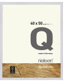 Quadrum 40x50 blanc neige