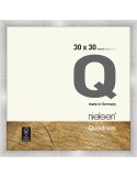 Quadrum 30x30 argent-anthracite