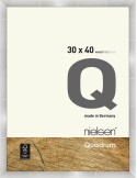 Quadrum 30x40 argent-anthracite