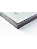 Quadrum profil argent-anthracite