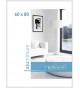 Classic 60x80 blanc brillant
