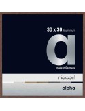 Alpha 30x30 wengé