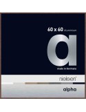 Alpha 60x60 wengé