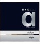 Alpha 60x60 chêne blanc