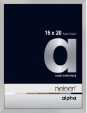 Alpha 15x20 argent mat