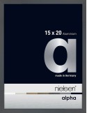 Alpha 15x20 gris ardoise