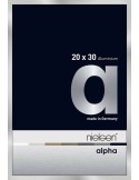 Alpha 20x30 argent poli