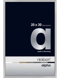 Alpha 20x30 argent mat