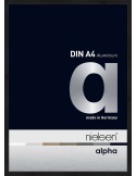 Alpha 21x29,7 noir anodisé mat