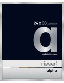 Alpha 24x30 argent poli