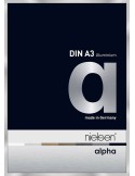 Alpha 29,7x42 argent poli