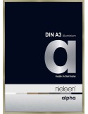 Alpha 29,7x42 acier brossé