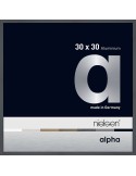 Alpha 30x30 gris ardoise