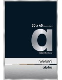 Alpha 30x45 argent poli