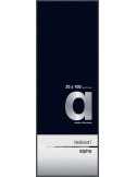 Alpha 35x100 gris ardoise