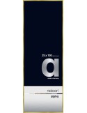Alpha 35x100 or brossé