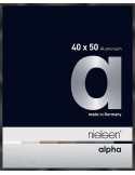 Alpha 40x50 noir anodisé