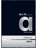Alpha 50x70 noir anodisé