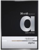 Alpha 30x40 noir anodisé