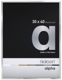 Alpha 30x40 argent poli